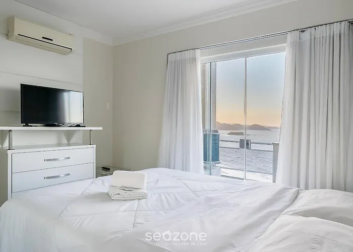 Aconchegante Apto Com Varanda Vista Mar Cet1702