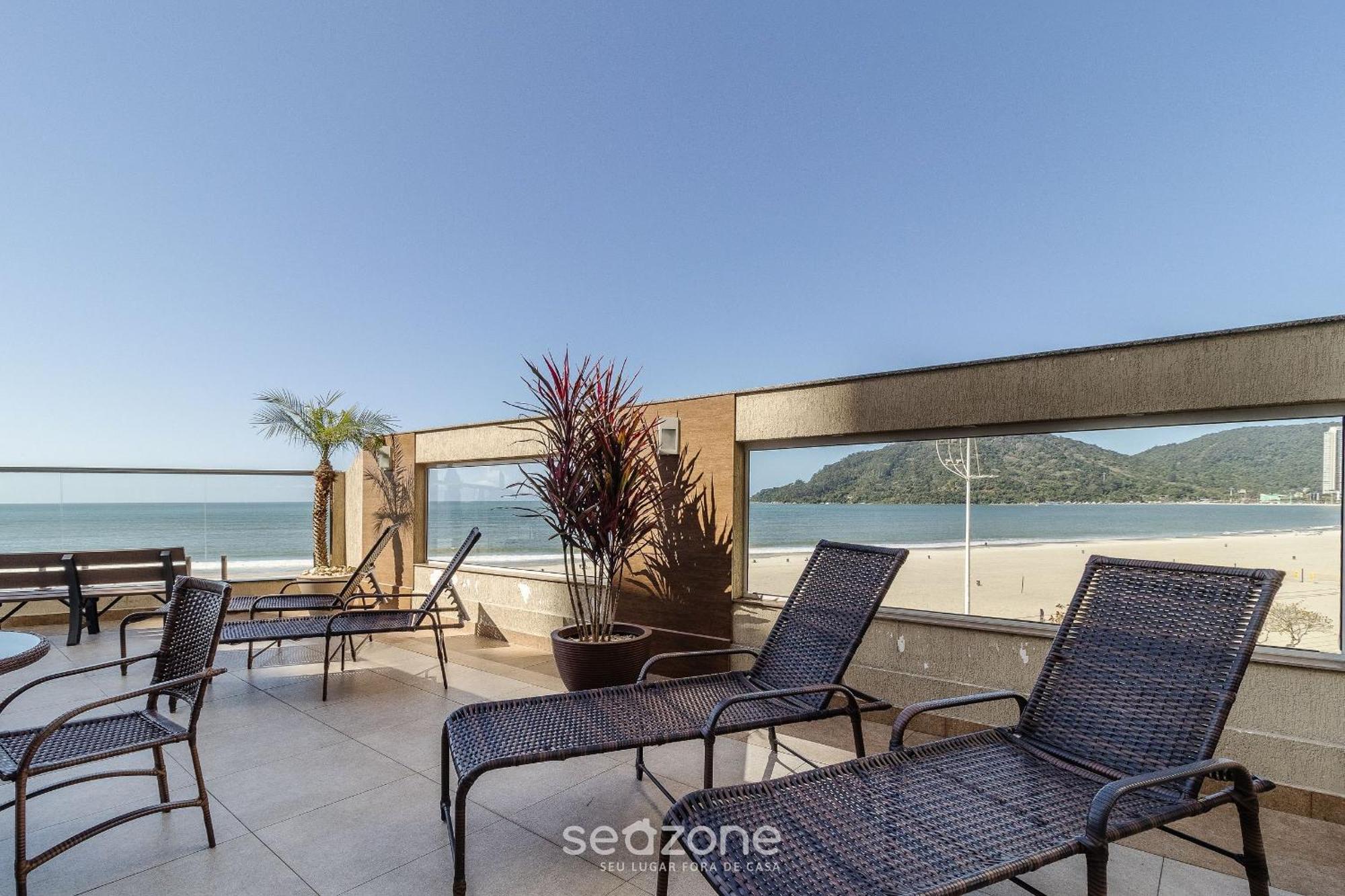Apto Aconchegante 3q Com Varanda Vista Mar Cet1702 Balneário Camboriú