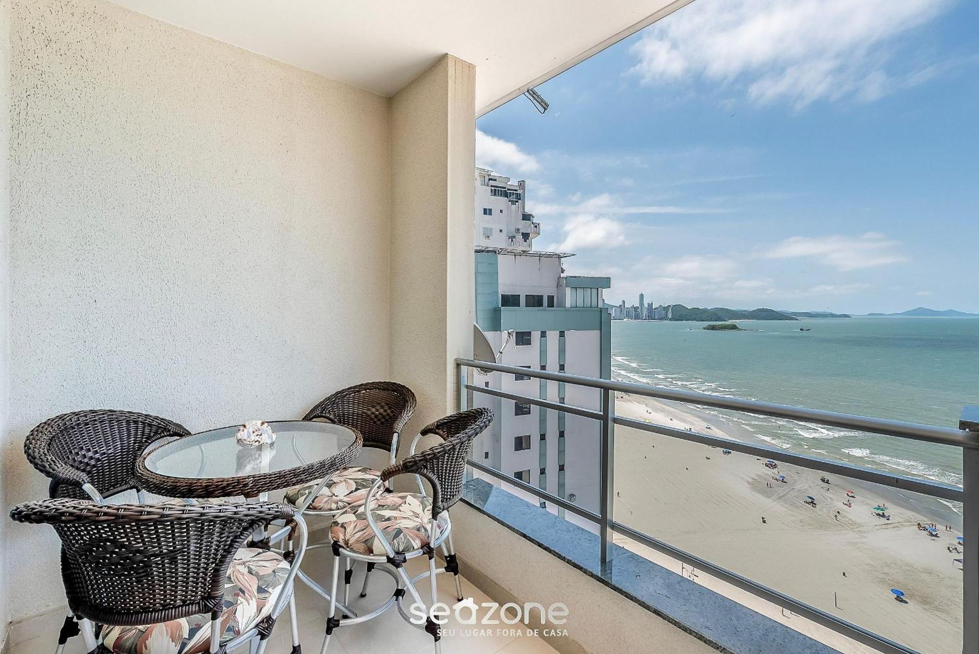 Apartment Aconchegante Apto Com Varanda Vista Mar Cet1702 Balneario Camboriu