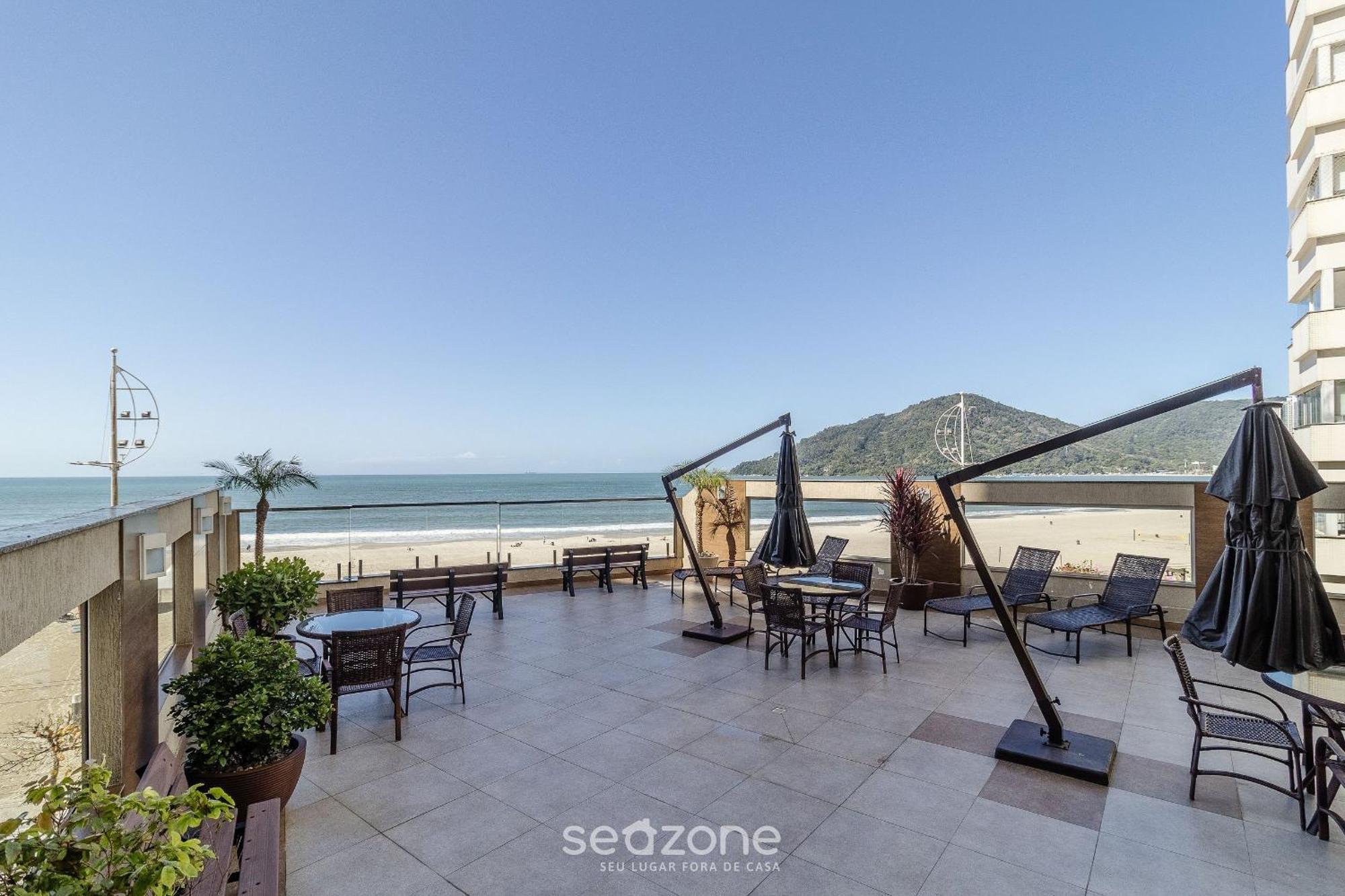 Apartamento Apto Aconchegante 3q Com Varanda Vista Mar Cet1702 *